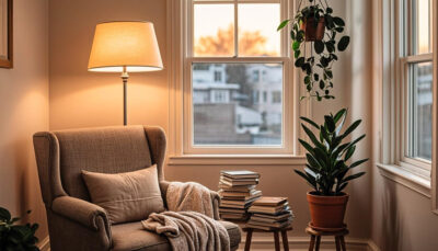 Featured image: The Ultimate Guide to Building a Cozy Reading Nook
