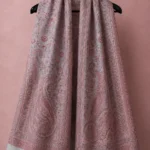 Delecacy Afsana – Silk & Wool Himroo Stole 4