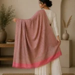 Delecacy Naaz – Silk & Wool Himroo Stole 5