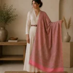 Delecacy Naaz – Silk & Wool Himroo Stole 1