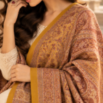 Delecacy Arzoo – Silk & Wool Himroo Stole 2