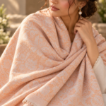 Delecacy Raveya – Silk & Wool Himroo Shawl 2