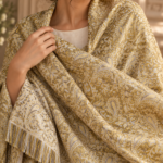 Delecacy Suneh – Silk & Wool Himroo Shawl 2