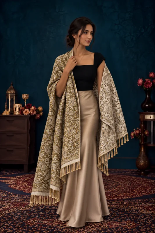 what is himroo fabric